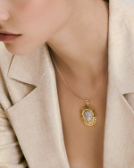 Alexander - Sterling Silver Historical Coin Pendant