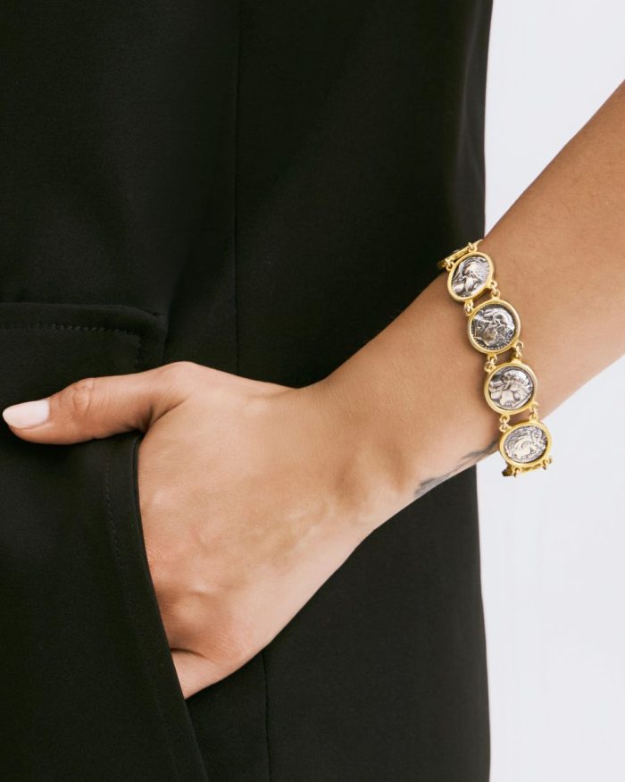 Olympia Ancient Coin Bracelet - Image 3