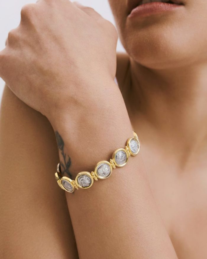 Dorothea - Ancient Coin Bracelet - Image 3