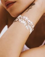 Elia - Olive Branch Bracelet - Image 4