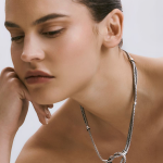 Kombos - Sterling Silver Knot Necklace