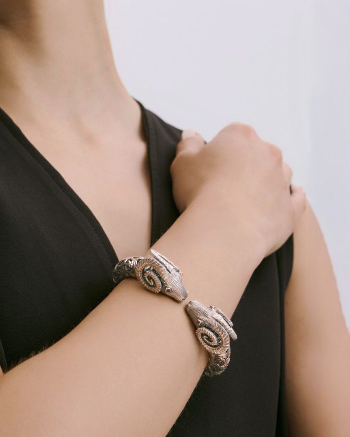 Kriaria Ram Head Bracelet - Image 3