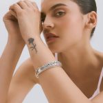 Meandros Sterling Silver Cuff Bracelet
