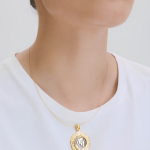Athena - Sterling Silver Medallion Pendant