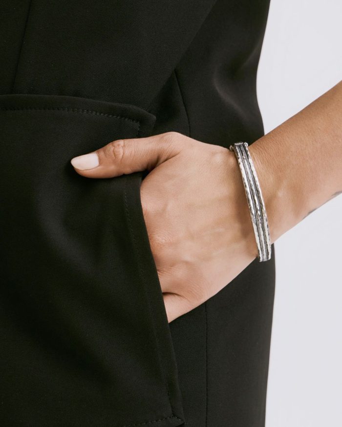 Sfirilaton Hammered Silver Bracelet - Image 3