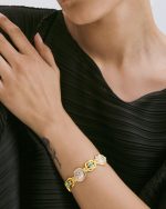 Urania - Ancient Coin & Turquoise Bracelet