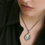 Metapontion Nomos - Zeus and Barley Ear Pendant