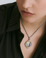 Metapontion Nomos - Zeus and Barley Ear Pendant