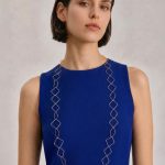 Romvos -Gold-Plated Geometric Long Necklace