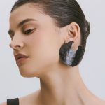 Mavro - Black Sculptural Earrings