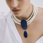 Selini - Three-Strand Pearl Statement Necklace