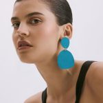 Ouranos - Turquoise Sculptural Earrings