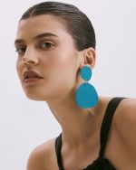Ouranos - Turquoise Sculptural Earrings
