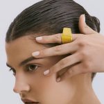 Aurora - Yellow Geometric Ring
