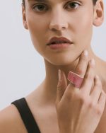 Rhodon - Pink Statement Ring